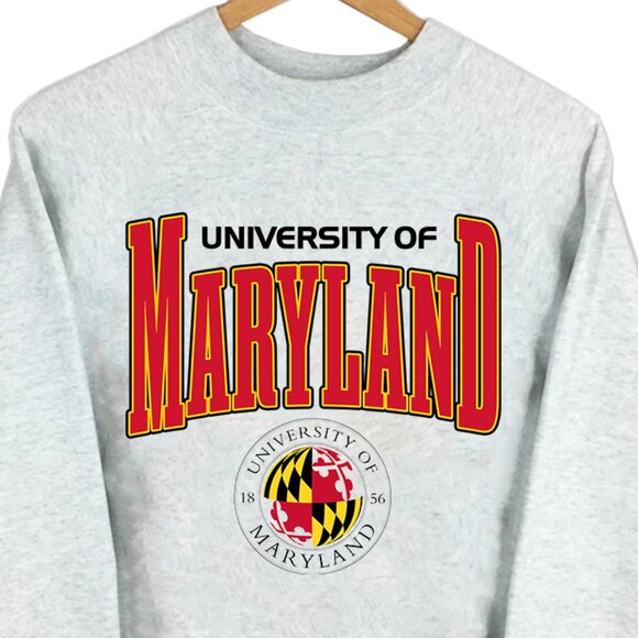 University of Maryland Sweatshirt NCAA Maryland Terrapins Sweatshirt Shirt - Picture 1 of 3